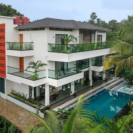 Villa Sereno By Stayvista - An Elegant And Entertaining Retreat Featuring A Swimming Pool, Outdoor Jacuzzi, Modern Interiors, And A Snooker Table Alībāg Eksteriør bilde